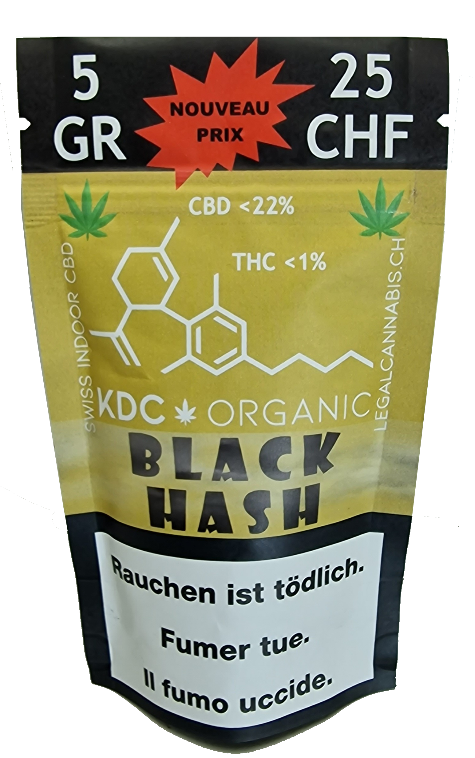 Black Hash KDC Organic – Image 3