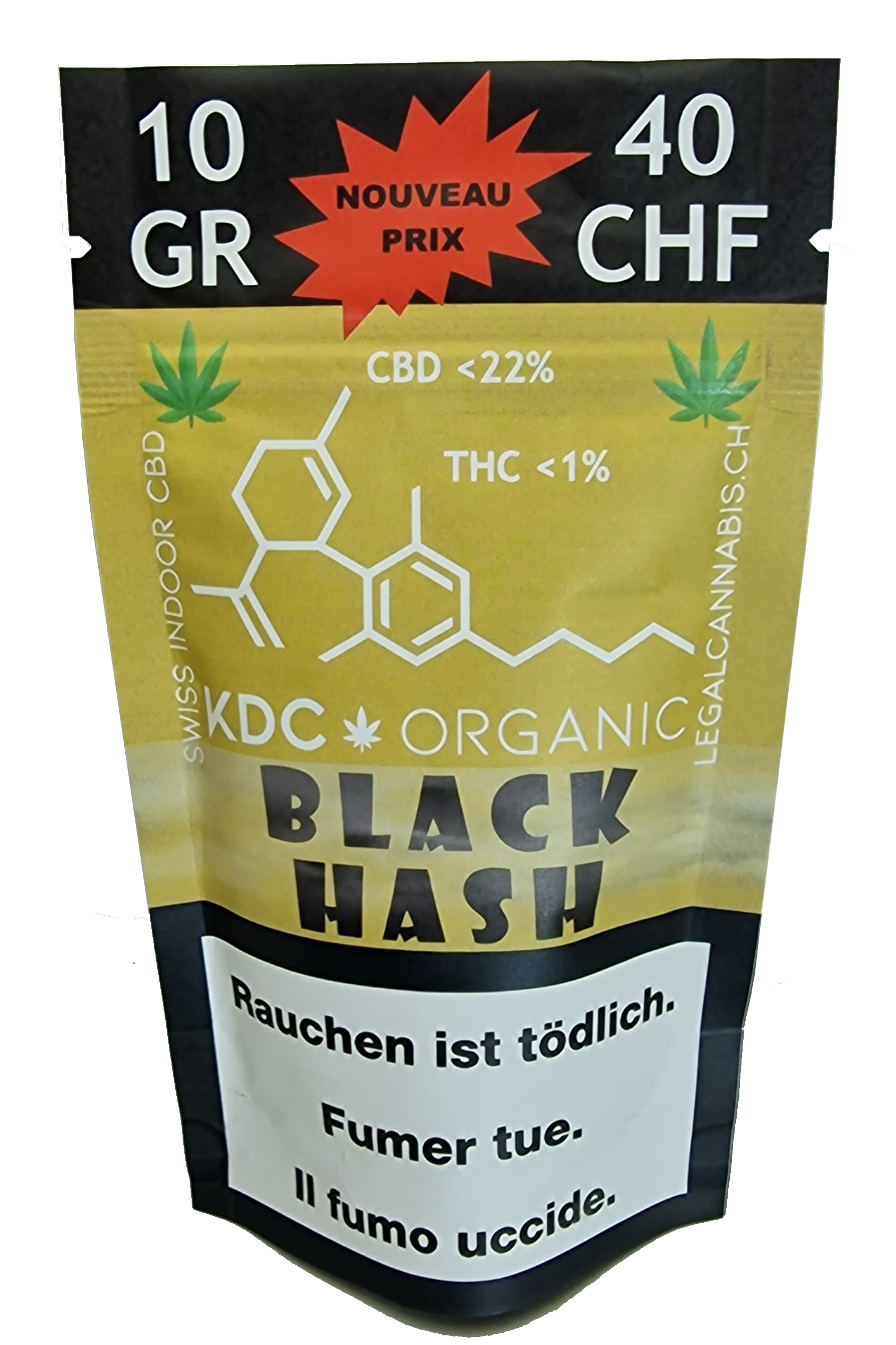 Black Hash KDC Organic – Image 2