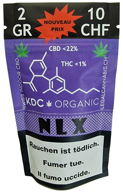 Fleurs de CBD KDC Organic NLX INDOOR – Image 2