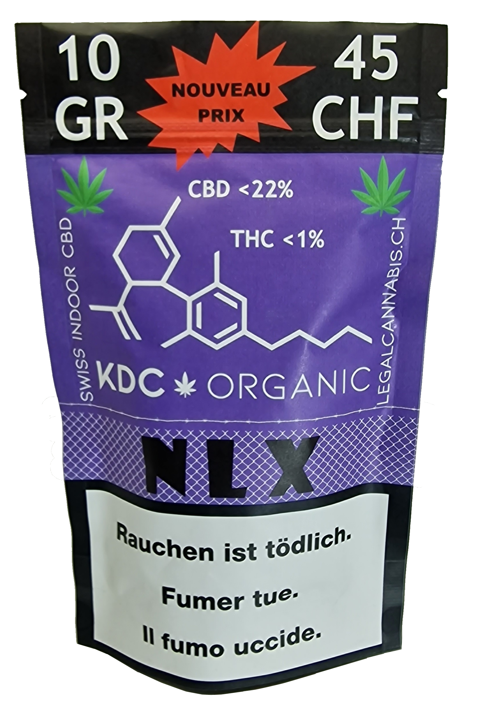 Fleurs de CBD KDC Organic NLX INDOOR – Image 4