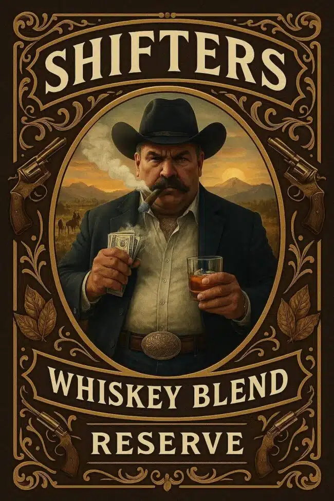 E-liquide Shifters – Whisky Blend Reserve longfill 20/60ml (Extrait naturel de tabac à cigare, Bourbon)